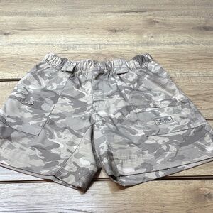 Men's AFTCO Camouflage Cargo Shorts Size 32